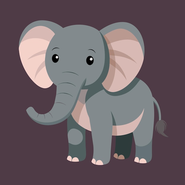 una imagen de un elefante con rayas rosadas y rosadas en su cara
