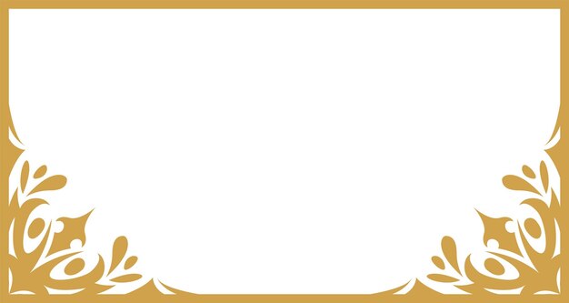 una imagen enmarcada en oro con un marco blanco que dice la palabra en él