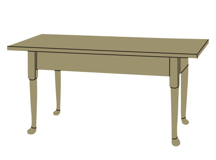 Vector imagen del escritorio en soporte de vector aislado