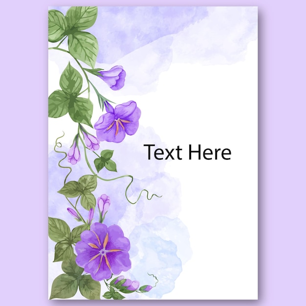 una imagen de una flor púrpura con el texto aquí aquí aquí aquí