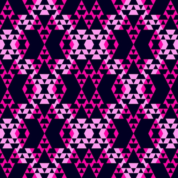 La imagen de fondo está hecha de imágenes triangulares