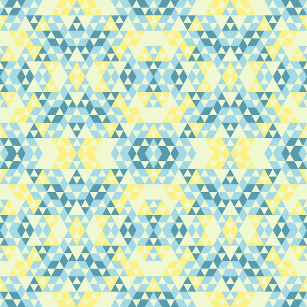 La imagen de fondo está hecha de imágenes triangulares