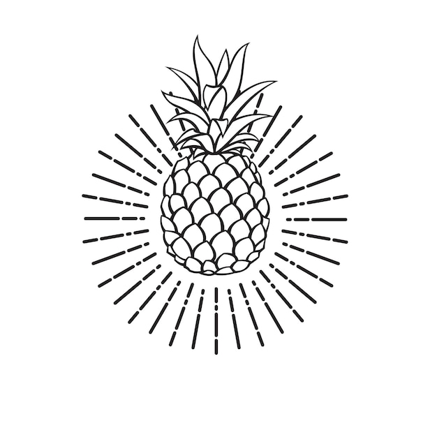 Imagen de fruta de piña