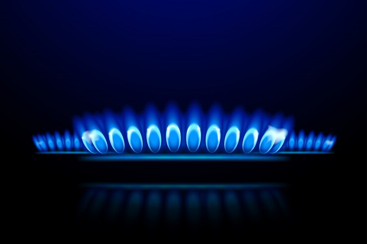 Vector imagen de gas