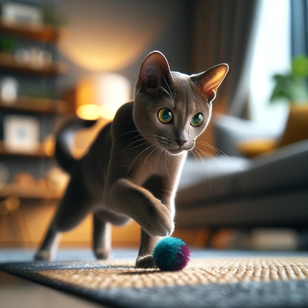 Vector imagen de una gatita