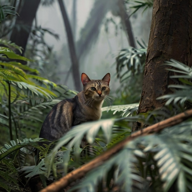 imagen de una gatita