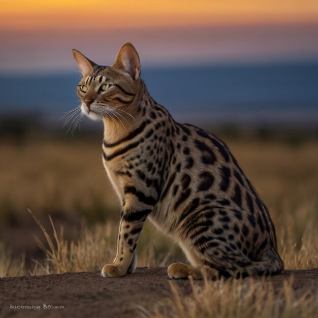 Vector imagen de una gatita