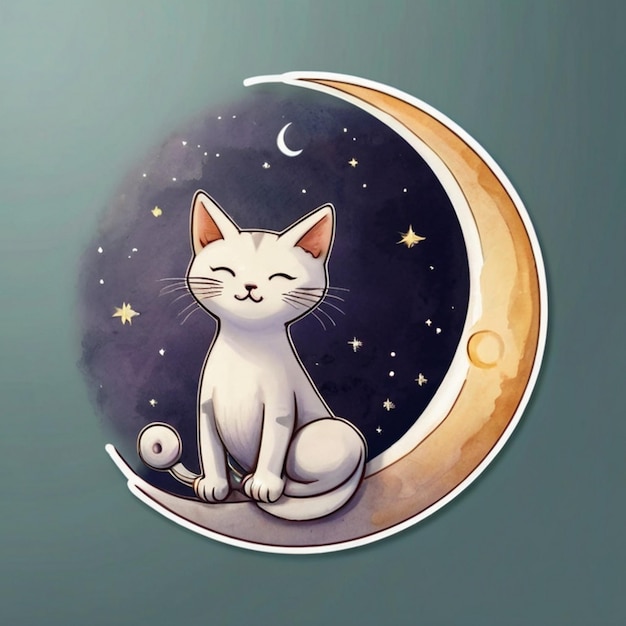 Vector imagen de un gatito