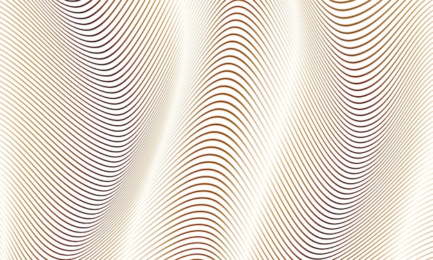 una imagen generada por computadora con un patrón de espiral dorado y blanco