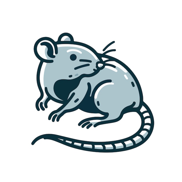 imagen generada de un dibujos animados de ratas