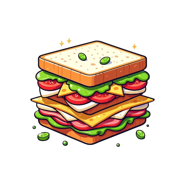 Imagen generada por Sandwich ai