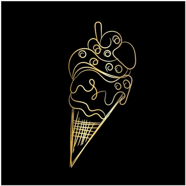 una imagen de helado con la palabra helado en él