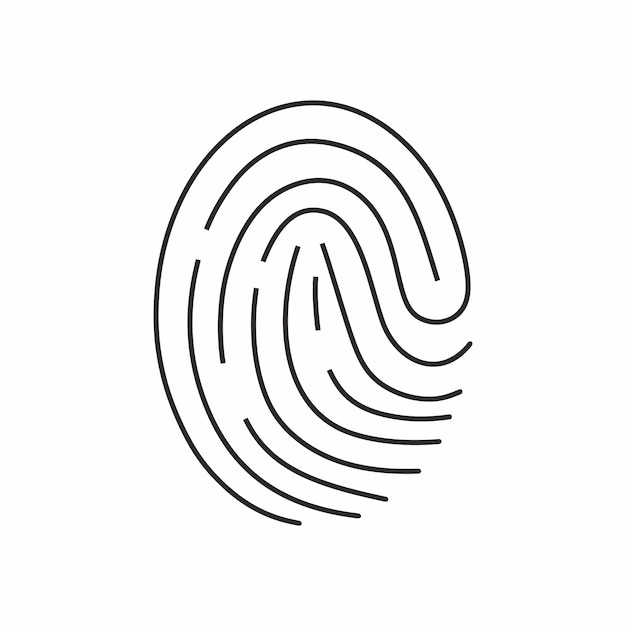 Imagen de huellas dactilares para seguridad e identificación