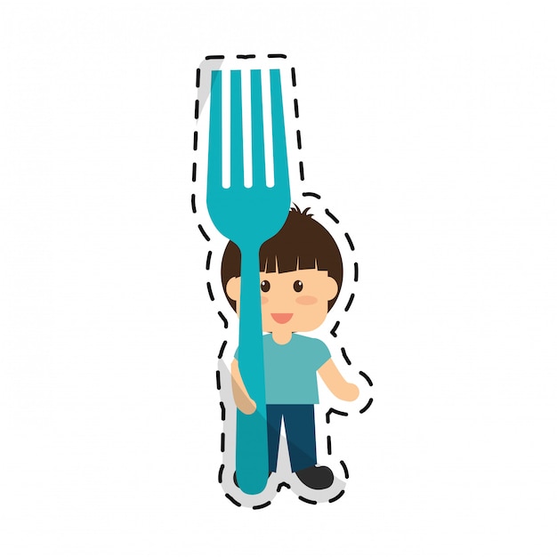 imagen de icono de alimentación saludable
