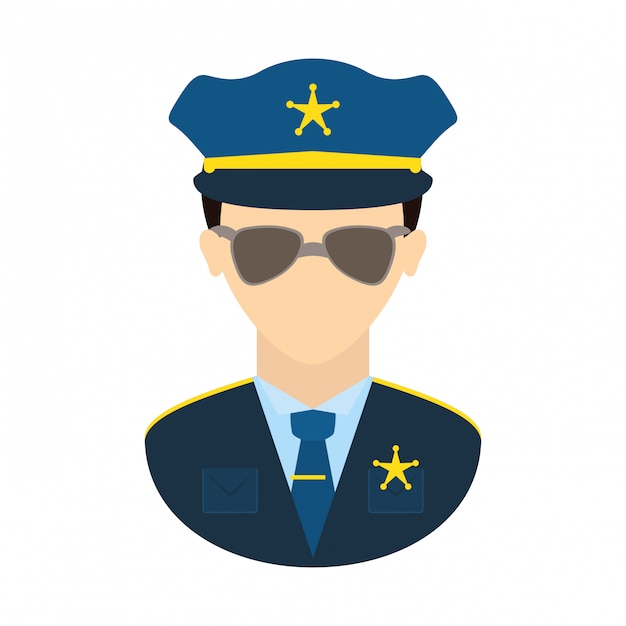 imagen del icono de la policía