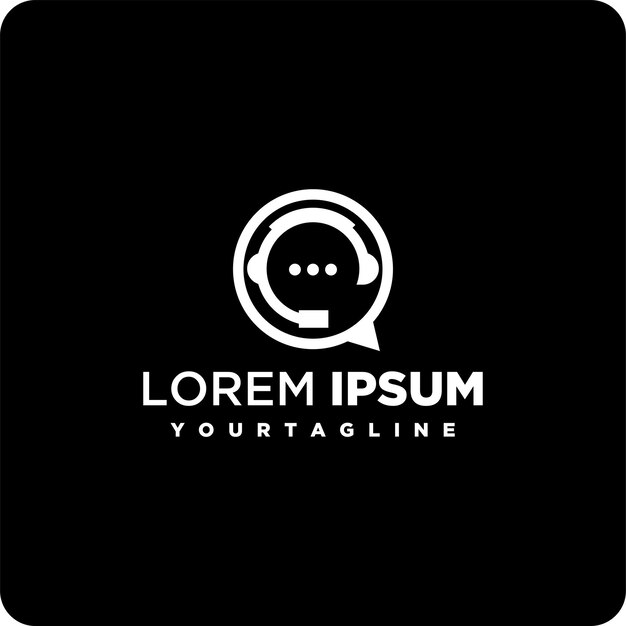 imagen de icono de vector de diseño de logotipo de micrófono