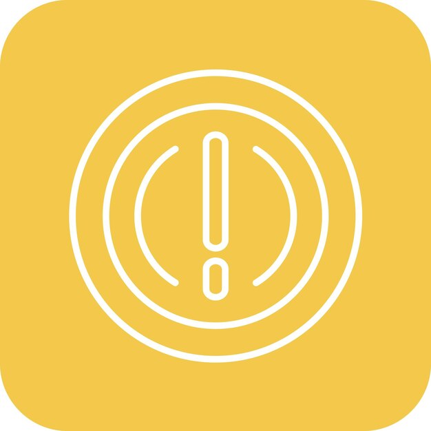La imagen del icono del vector de riesgo se puede utilizar para la inversión