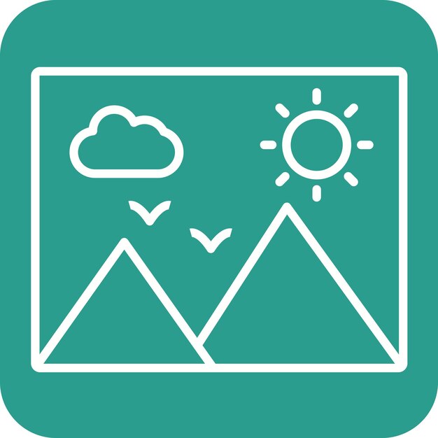 Imagen de icono vectorial se puede usar para cumpleaños