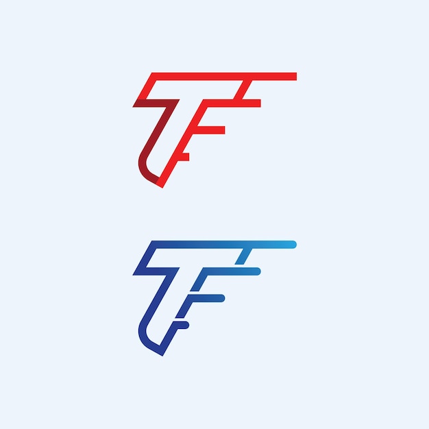 Imagen del logotipo de la letra T y vector gráfico de diseño de fuente T