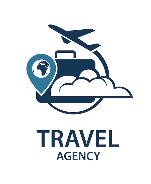 Vector imagen del logotipo de viaje