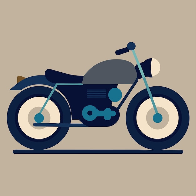 una imagen de una motocicleta con una bicicleta azul en ella