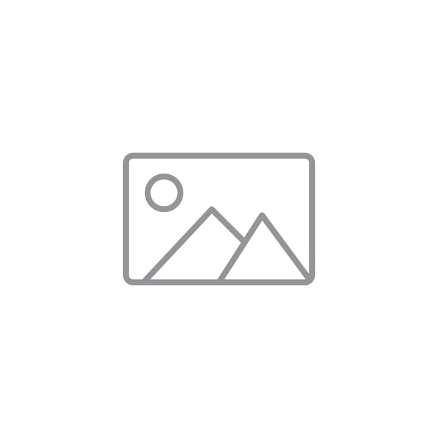Imagen no es un conjunto de iconos disponibles Símbolo vectorial de stock de fotos faltante por defecto en un estilo de relleno y delineado en negro Signo de No se encontró imagen