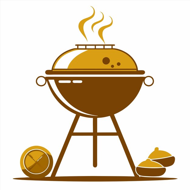 una imagen de una parrilla con un perrito caliente y una sartén con las palabras cita la palabra cita en él