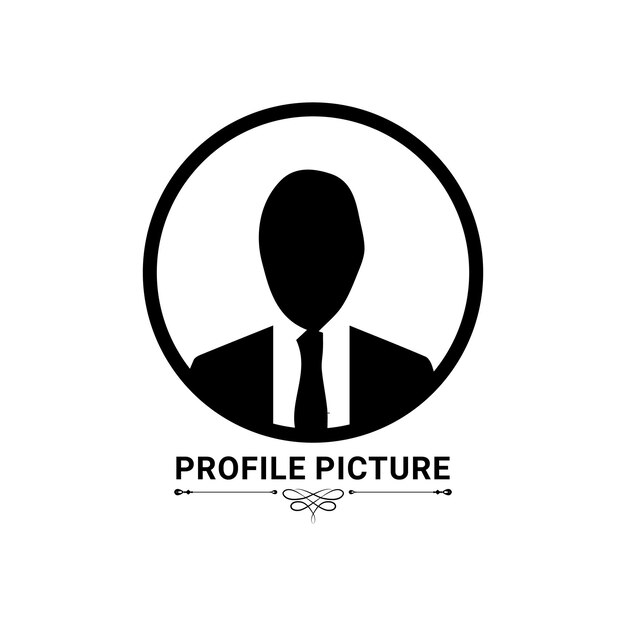 imagen de perfil masculino y femenino siluetas o iconos que sirven como avatares o vector de icono de perfil