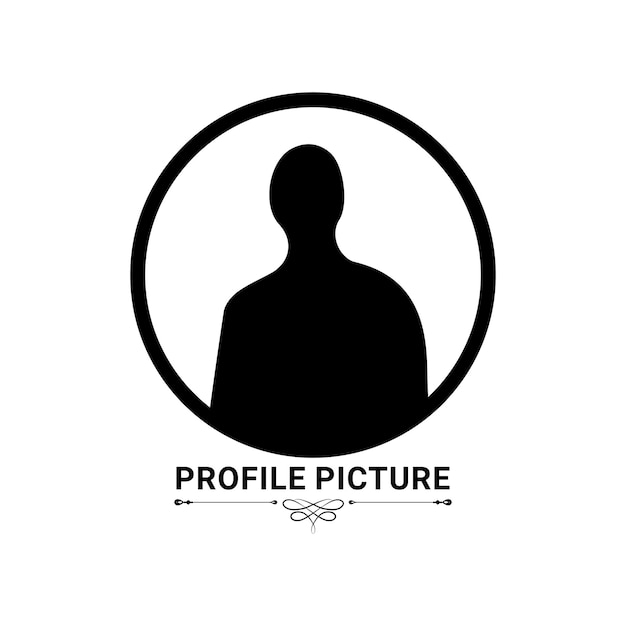 imagen de perfil masculino y femenino siluetas o iconos que sirven como avatares o vector de icono de perfil