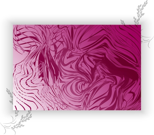 una imagen púrpura y rosa con un patrón de líneas púrpuras y blancas