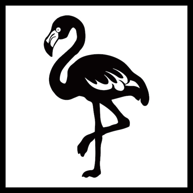 Imagen de la silueta del flamenco