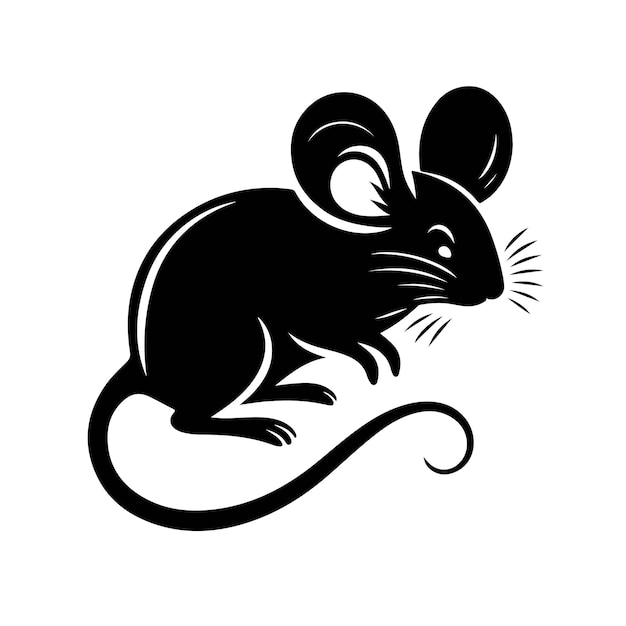 Imagen de las siluetas de las ratas