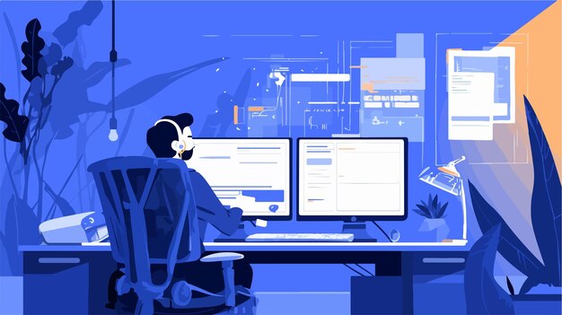 Imagen del sitio web de servicios profesionales de programación y codificación