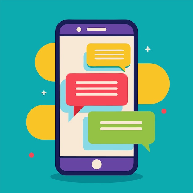 una imagen de un teléfono que tiene un mensaje de texto en él
