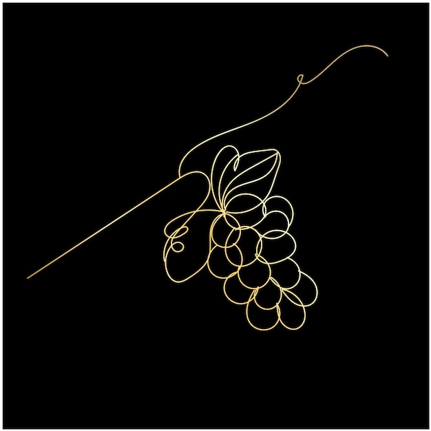 una imagen de uvas con una cuerda que dice uvas