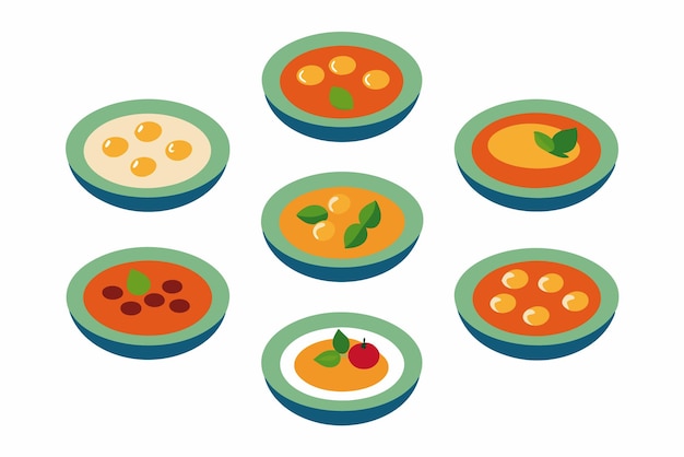 una imagen de una variedad de alimentos diferentes, incluidas verduras y frutas