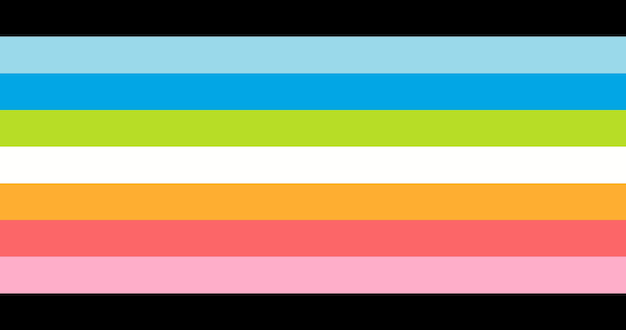 imagen de vector de bandera de orgullo lgbt queer