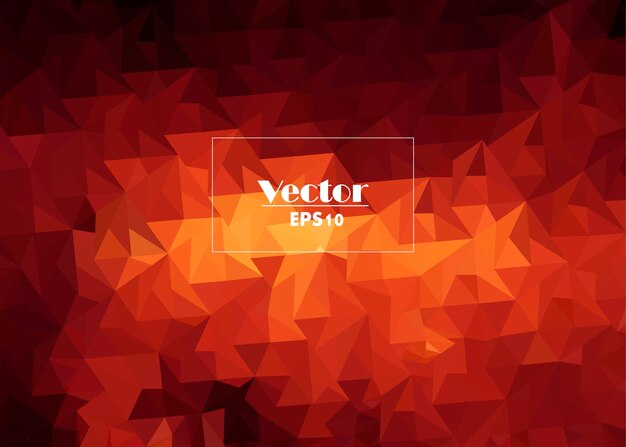 imagen vectorial abstracta digital estilizada a partir de triángulos