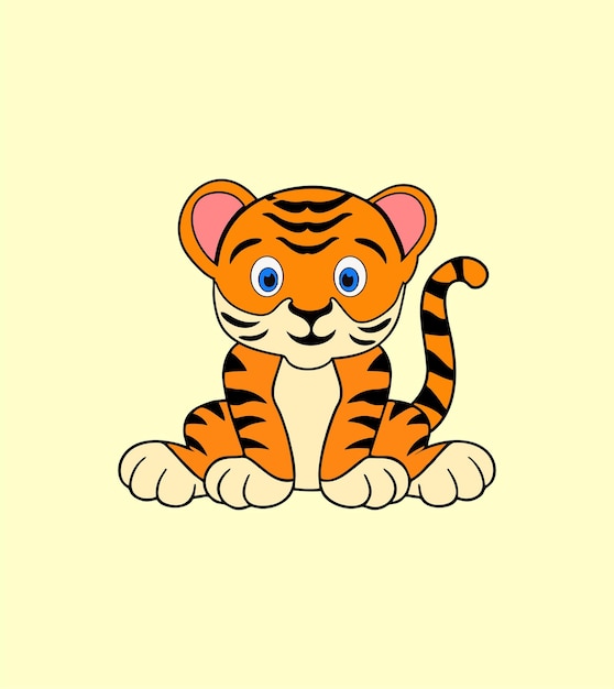 Vector imagen vectorial de animales para niños