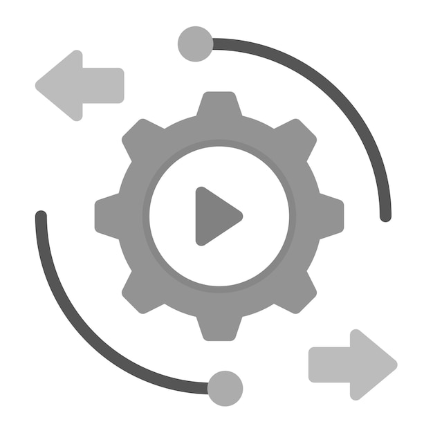 Imagen vectorial automática del icono Se puede utilizar para la fabricación