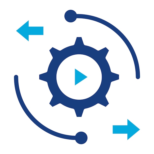 Imagen vectorial automática del icono Se puede utilizar para la fabricación