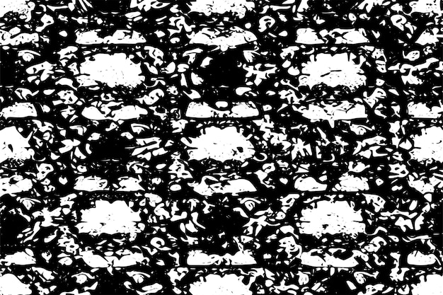 imagen vectorial en blanco y negro de grunge destresado textura de fondo aguda y desgastada