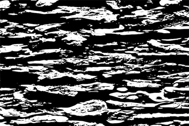 imagen vectorial en blanco y negro de grunge destresado textura de fondo aguda y desgastada