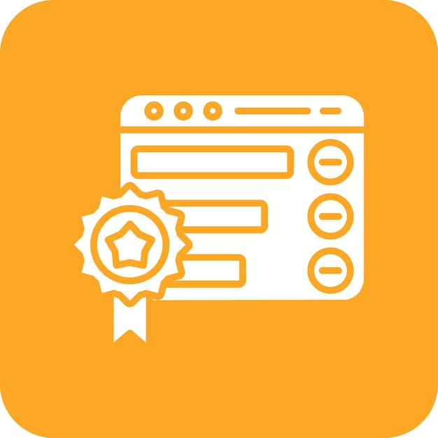 Imagen vectorial de calidad del icono de la página Se puede utilizar para el marketing