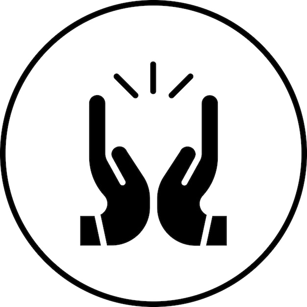 Imagen vectorial de cinco iconos altos puede usarse para Amistad