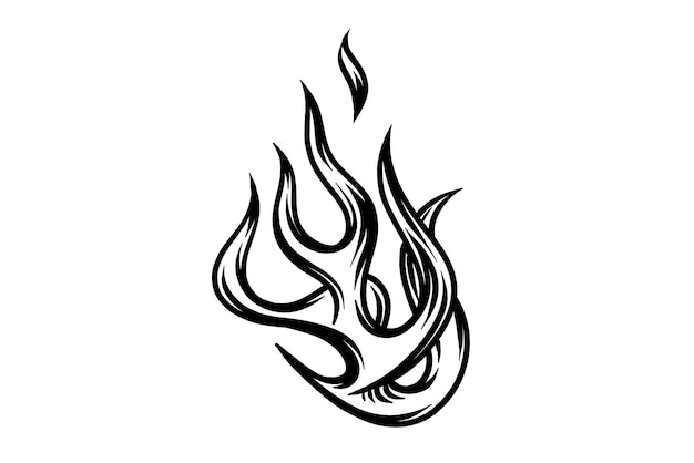 Imagen vectorial dibujada a mano por Flame