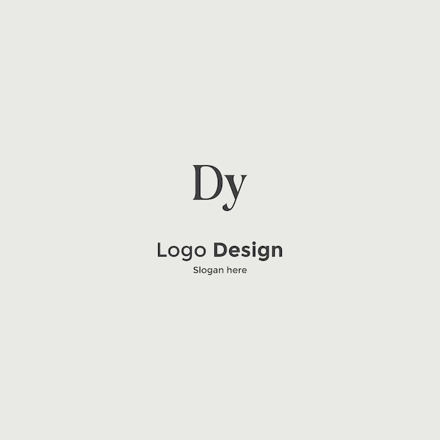 Imagen vectorial del diseño inicial del logotipo