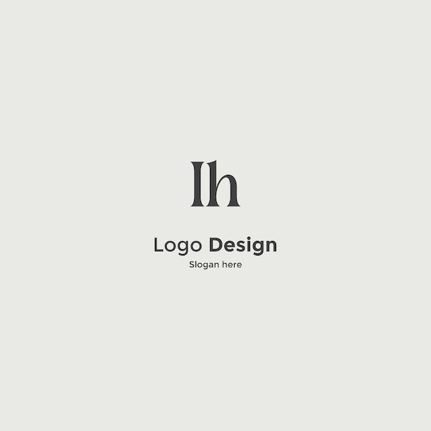 Imagen vectorial del diseño inicial del logotipo