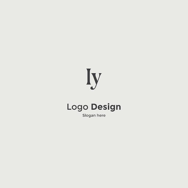 Imagen vectorial del diseño inicial del logotipo