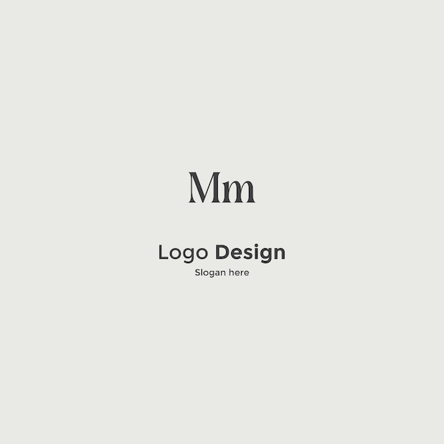 Imagen vectorial del diseño inicial del logotipo